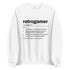 Retrogamer Definition Sweatshirt